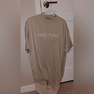ESSENTIALS T SHIRT DRESS